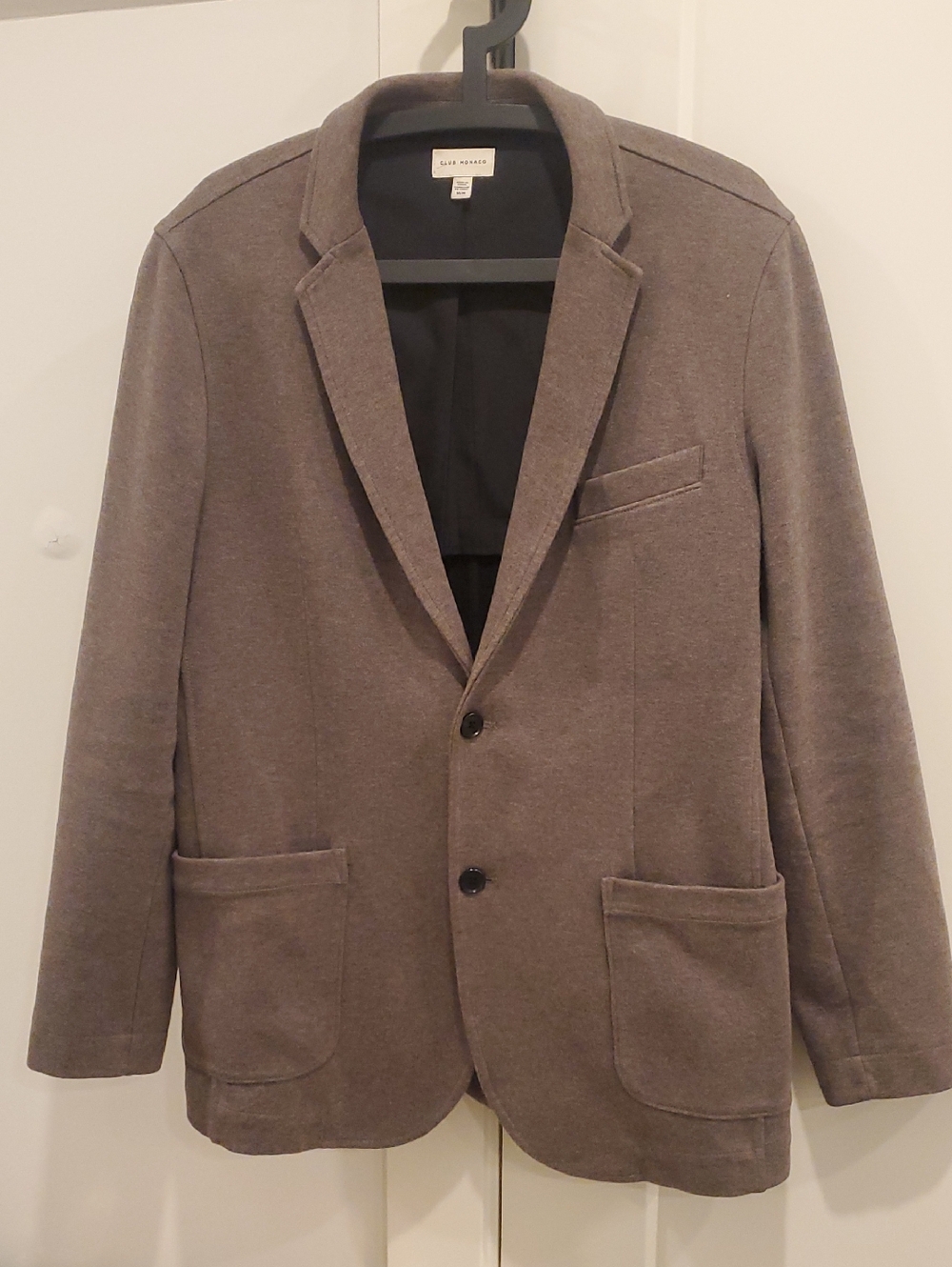 Club Monaco- Brown Unstructured Blazer- NWOT Super Soft Mens Sz.M